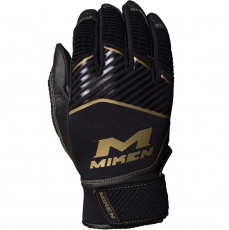 CLOSEOUT Miken Pro Gold MK7X Batting Gloves (Adult Pair) MBGGLD