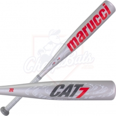 Marucci Cat 7 Silver Junior Big Barrel USSSA Baseball Bat -10oz MJBBC72S
