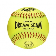 CLOSEOUT Rawlings Dream Seam Fastpitch Softball ASA 11" (1 Dozen) C11RYLA