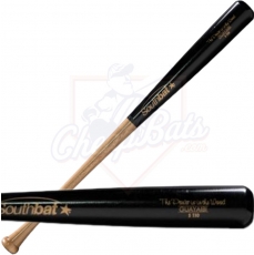 CLOSEOUT SouthBat Guayaibi Wood Baseball Bat 110 Natural/Black SB110-NATBK