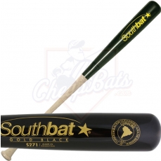 CLOSEOUT SouthBat Guayaibi Wood Baseball Bat 271 Natural/Black SB271-NATBK
