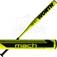 CLOSEOUT 2021 Worth Mach 1 XXL Slowpitch Softball Bat End Loaded USSSA WM21MU