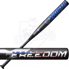 CLOSEOUT 2023 Worth Freedom Slowpitch Softball Bat Balanced ASA USA WSA3FRB