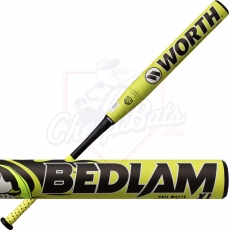 2024 Worth Bedlam Phil Matte XL Slowpitch Softball Bat End Loaded USA WSA4PMBL
