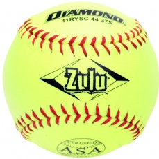 Diamond Zulu Slowpitch Softball 11" 11RYSC 44 375 (6 Dozen)