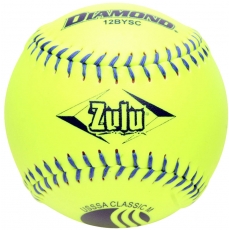 Diamond Zulu Slowpitch Softball 12" 12BYSC CLASSIC (6 Dozen)