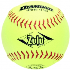 Diamond Zulu Slowpitch Softball 12" 12RYSC 44 375 (6 Dozen)