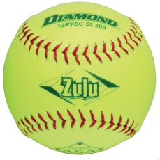 Diamond Zulu Slowpitch Softball 12" 12RYSC 52 300 (6 Dozen)