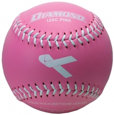 Diamond 12SC PINK Pink Theme Softball (6 Dozen)