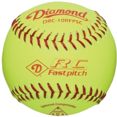 CLOSEOUT Diamond RC Fastpitch Softball 10" DRC-10RFPSC (6 Dozen)