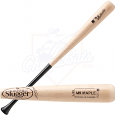 CLOSEOUT Louisville Slugger M9 Maple Wood Baseball Bat WBM914-71CBN