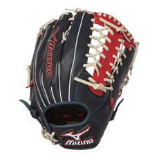 Mizuno GMVP1200PSE4 RHT Navy/Red 12" MVP Prime Special Ed Baseball Glove