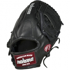 CLOSEOUT Nokona Bloodline Black Baseball Glove BL-1200 12"