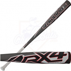 2014 Rawlings RX4 BBCOR Baseball Bat -3oz BBRX4