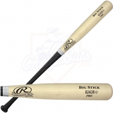 CLOSEOUT Rawlings Maple Ace Big Stick Wood Baseball Bat (Black Handle) R243MB