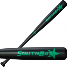 SouthBat Youth Big Barrel Wood Bat SB-BB-BK
