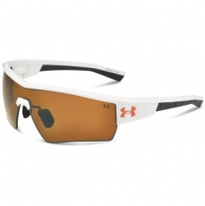 Under Armour FIRE Sunglasses White/Grey