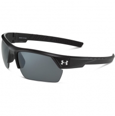 Under Armour IGNITER 2.0 Sunglasses Satin Black/Black with Gray Polar Lens