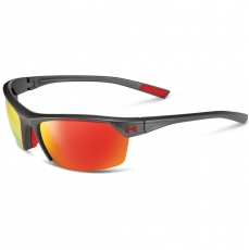 Under Armour ZONE 2.0 Sunglasses Satin Carbon/Red
