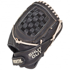 CLOSEOUT Worth Shut Out FPX Fastpitch Softball Glove 11.75" SO117FPX