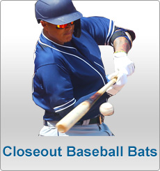 Closeout Baseball Bats