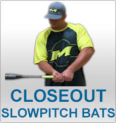 Closeout Slowpitch Softball Bats