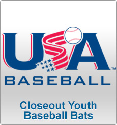 Closeout Youth Baseball Bats