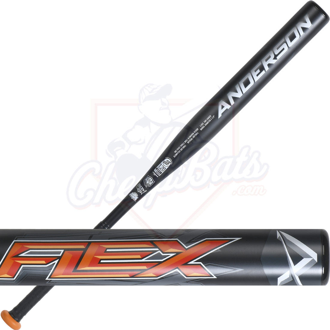 2021 Anderson Flex Slowpitch Softball Bat End Loaded ASA USA USSSA 011052