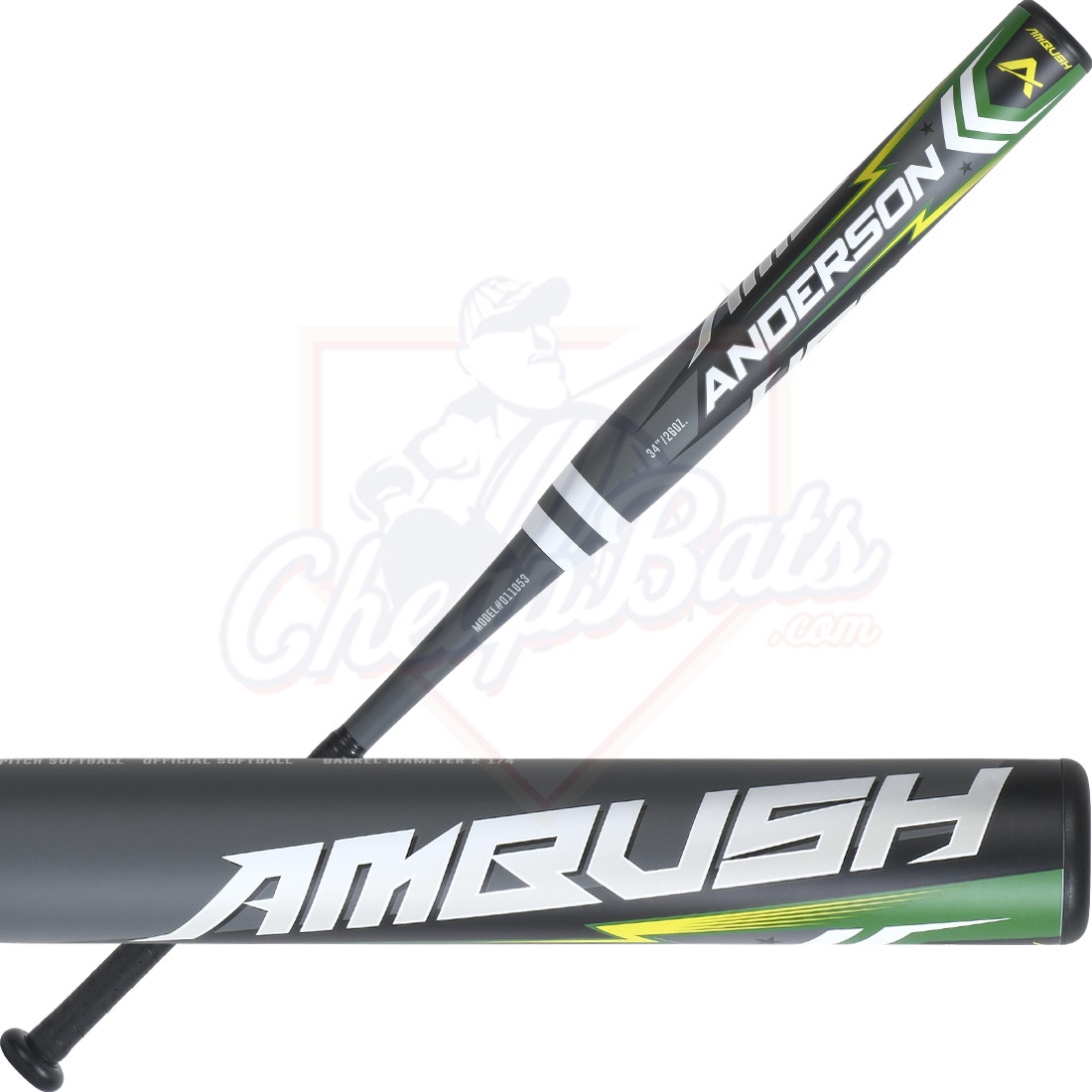 2021 Anderson Ambush Slowpitch Softball Bat Balanced ASA USA USSSA 011053