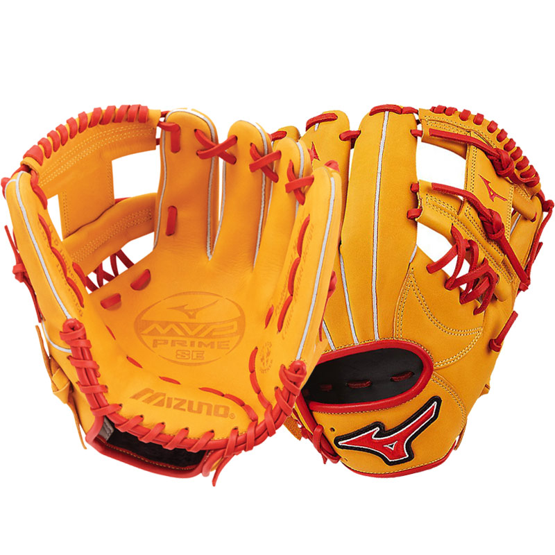 Mizuno MVP Prime SE Baseball Glove 11.5\" Cork/Red GMVP1154PSE6 312506