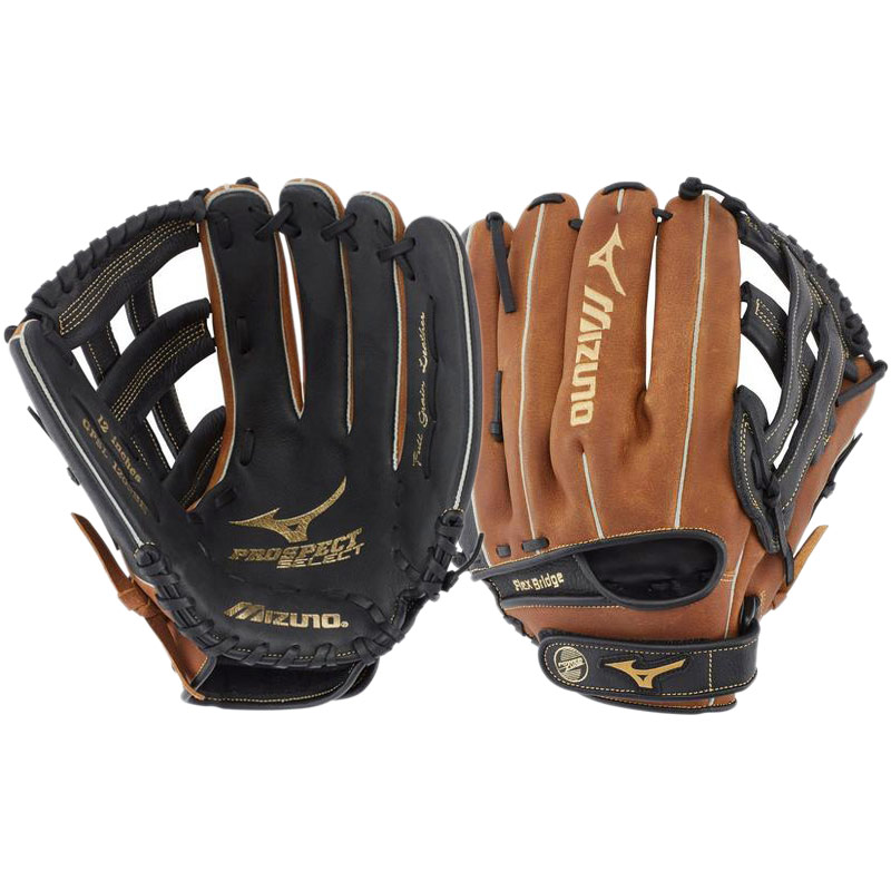 Mizuno Prospect Select Youth Baseball Glove 12\" GPSL1200BR 312719