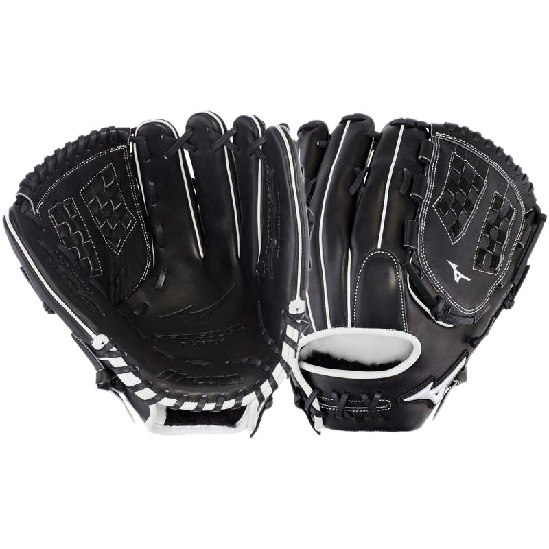 Mizuno Pro Select Fastpitch Softball Glove 12.5\" GPSF1250BK 312771