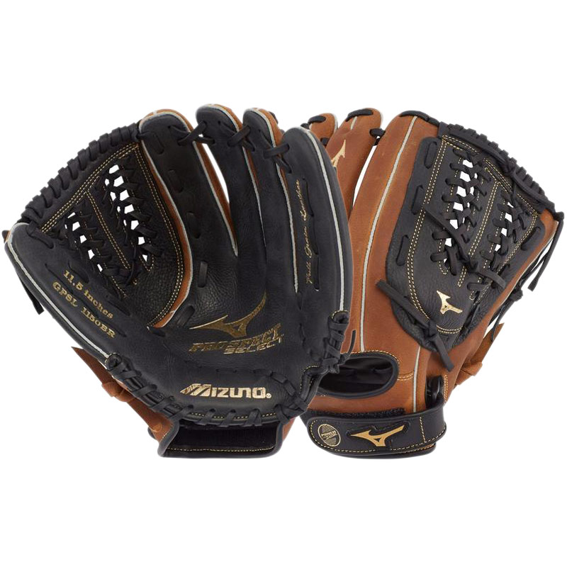 Mizuno Prospect Select Youth Baseball Glove 11.5\" GPSL1150BR 312785