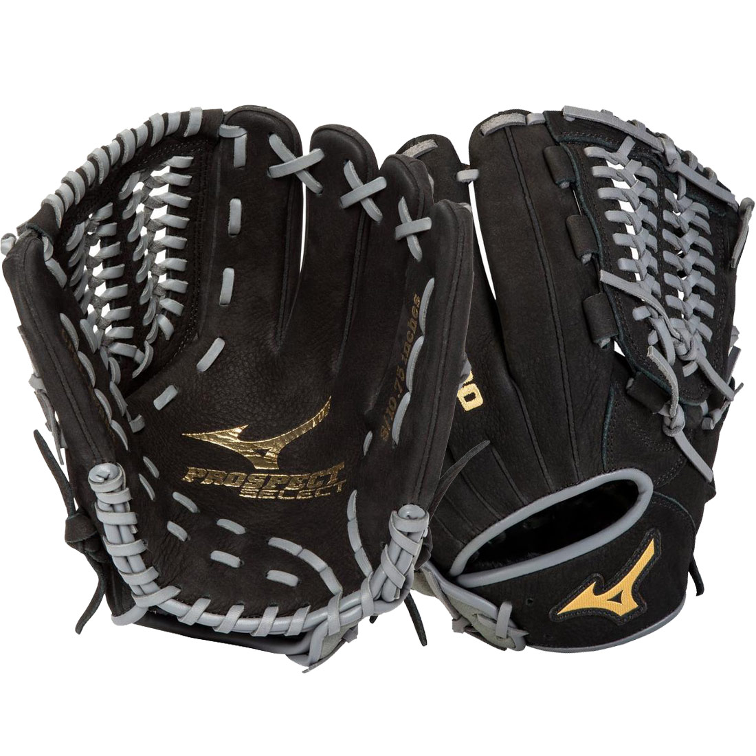 Mizuno Prospect Select Youth Baseball Glove 10.75\" GPSL1075BG 312852