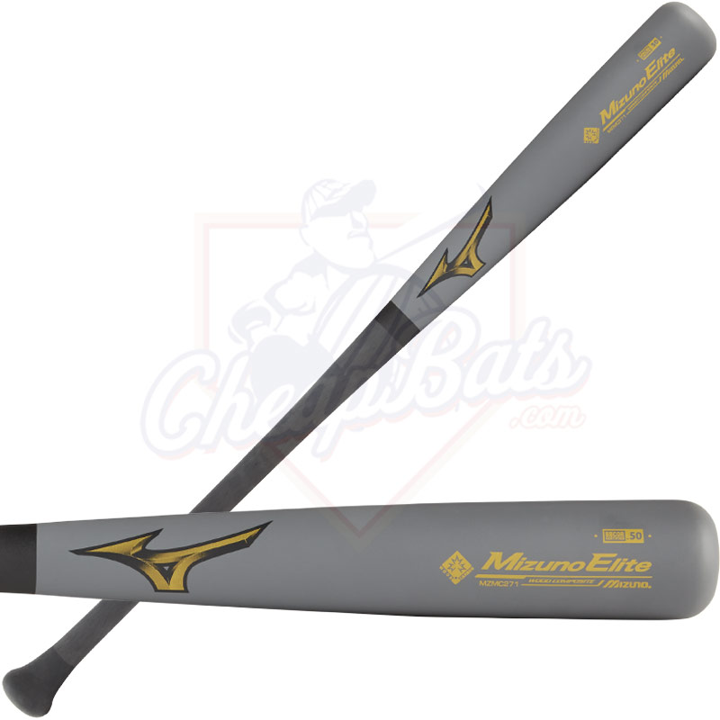 Mizuno Elite MZMC271 Composite Maple Wood BBCOR Baseball Bat -3oz 340461
