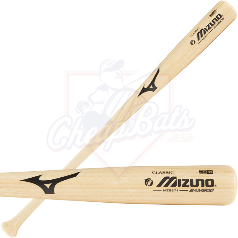 Mizuno Classic MZB271 Bamboo Wood BBCOR Baseball Bat -3oz 340464