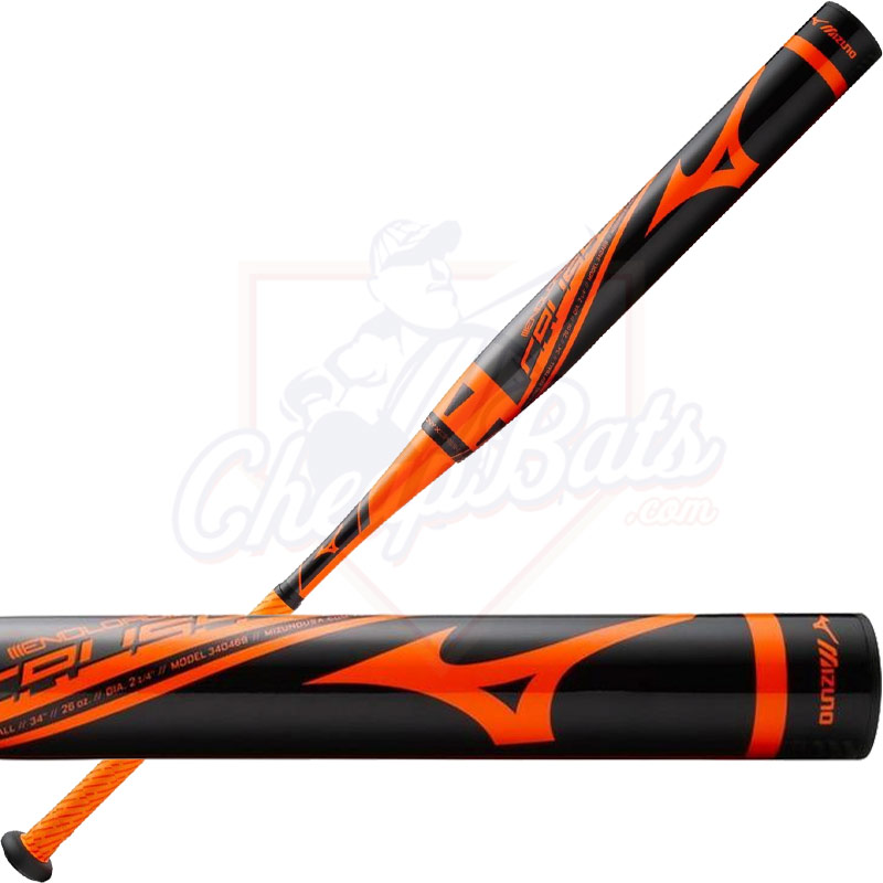 2020 Mizuno Orange Crush Slowpitch Softball Bat End Loaded USSSA (Blazing Orange) 340469.2424