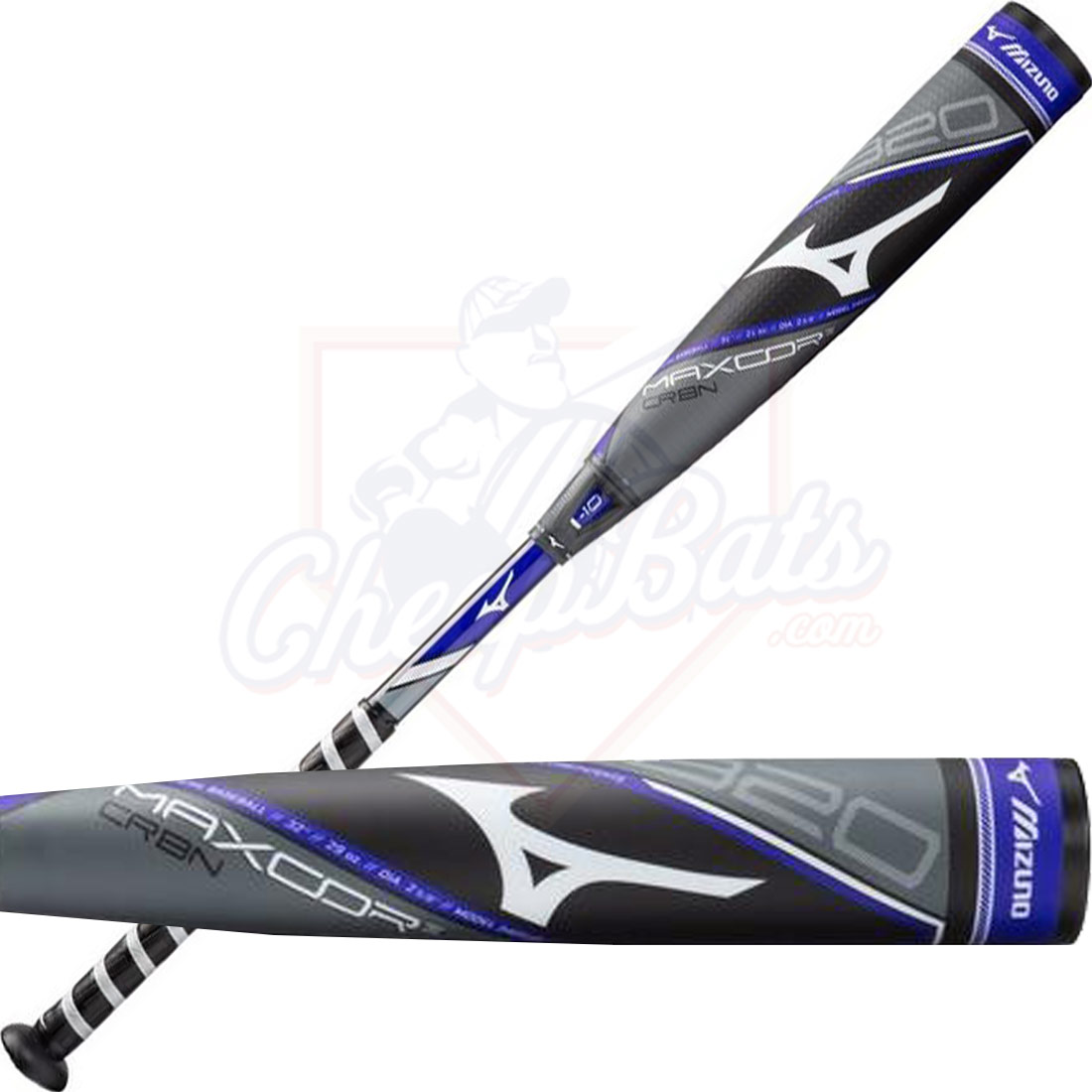 2020 Mizuno B20 Maxcor Carbon Youth USA Baseball Bat -10oz 340519