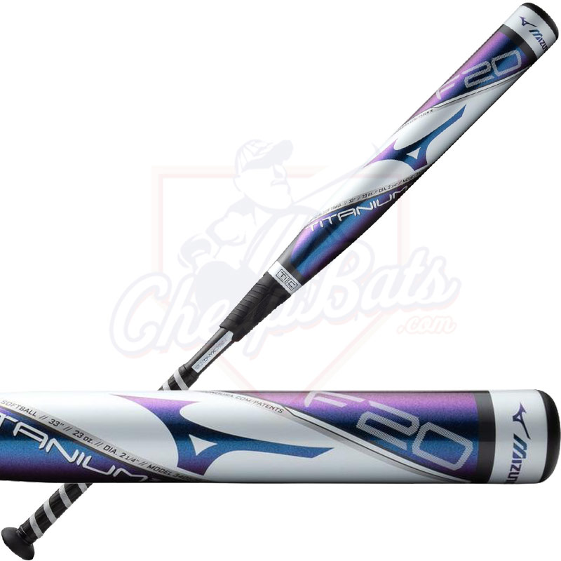2020 Mizuno F20 Titanium Fastpitch Softball Bat -10oz 340526