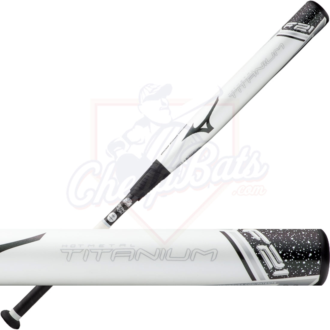 2021 Mizuno F21 Titanium Fastpitch Softball Bat -10oz 340550
