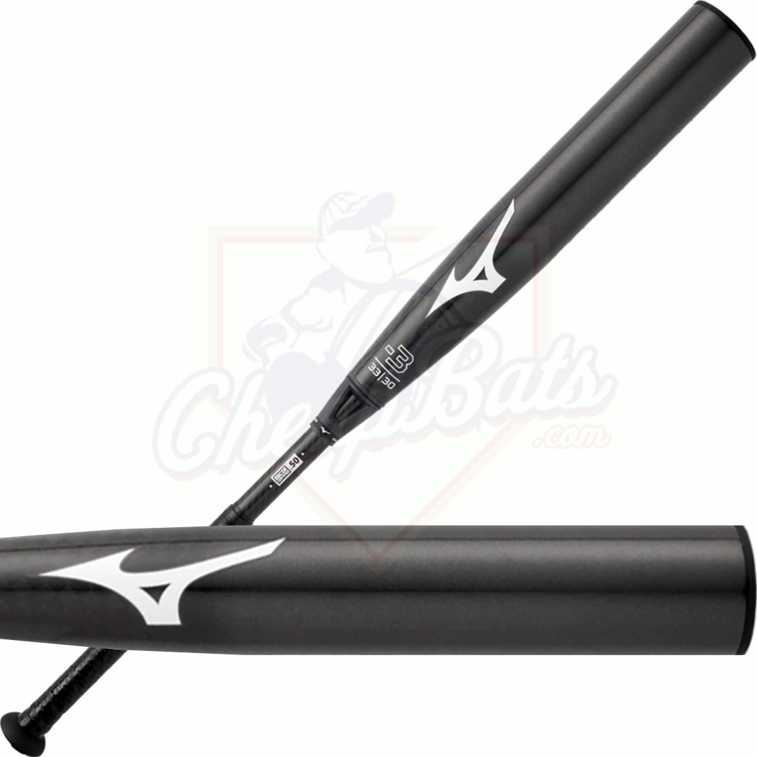 2022 Mizuno B22 Power Carbon BBCOR Baseball Bat -3oz 340612