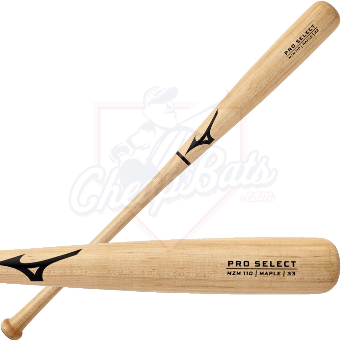 Mizuno Pro Select Maple Wood Baseball Bat MZM110 340634
