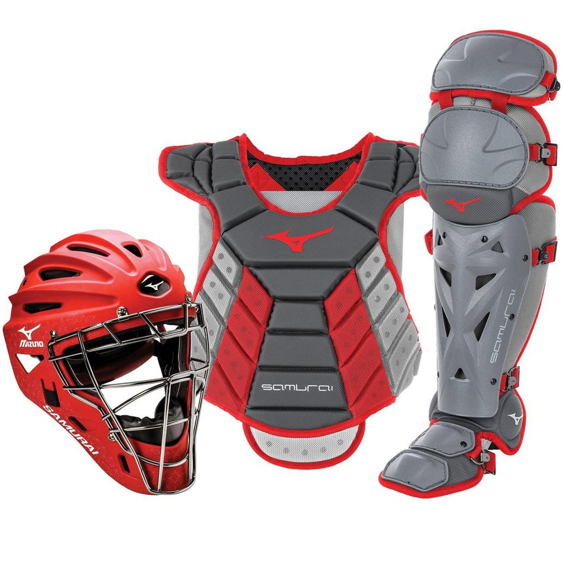 Mizuno Samurai Fastpitch Softball Catcher\'s Gear Set 380422