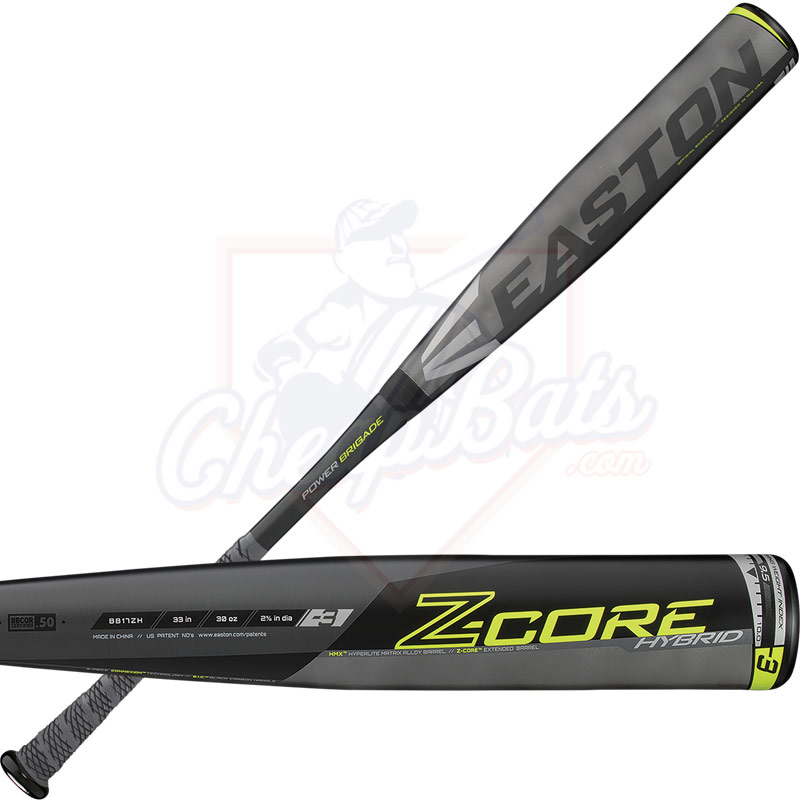 2017 Easton Z-Core Hybrid BBCOR Baseball Bat -3oz BB17ZH