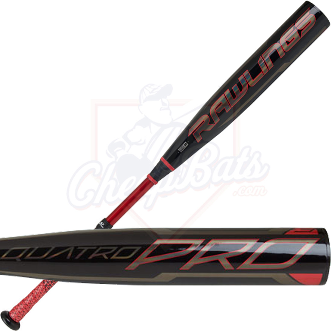 2021 Rawlings Quatro Pro BBCOR Baseball Bat -3oz BB1Q3