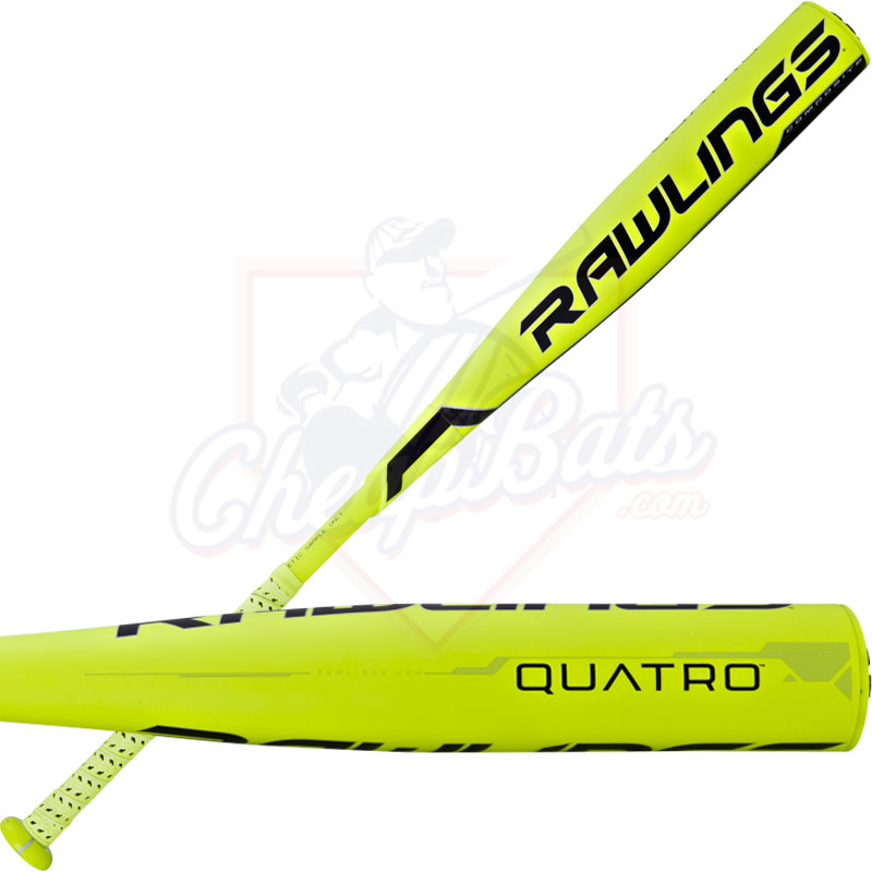 2017 Rawlings Quatro BBCOR Baseball Bat -3oz BB7Q4