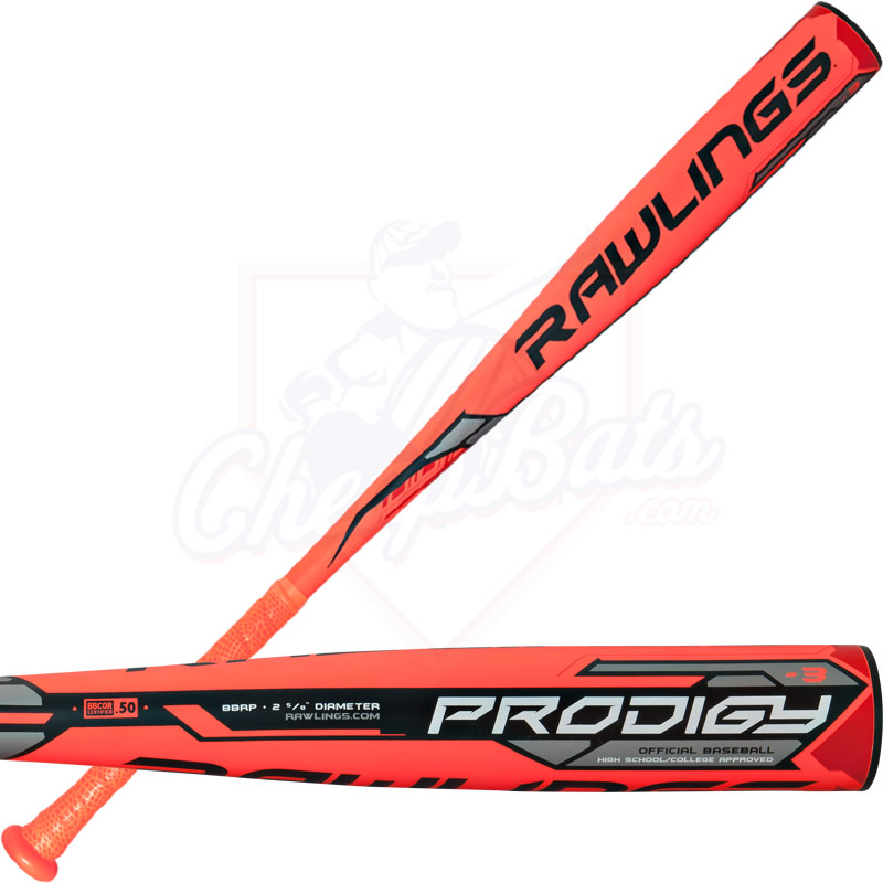 2016 Rawlings Prodigy BBCOR Baseball Bat -3oz BBRP