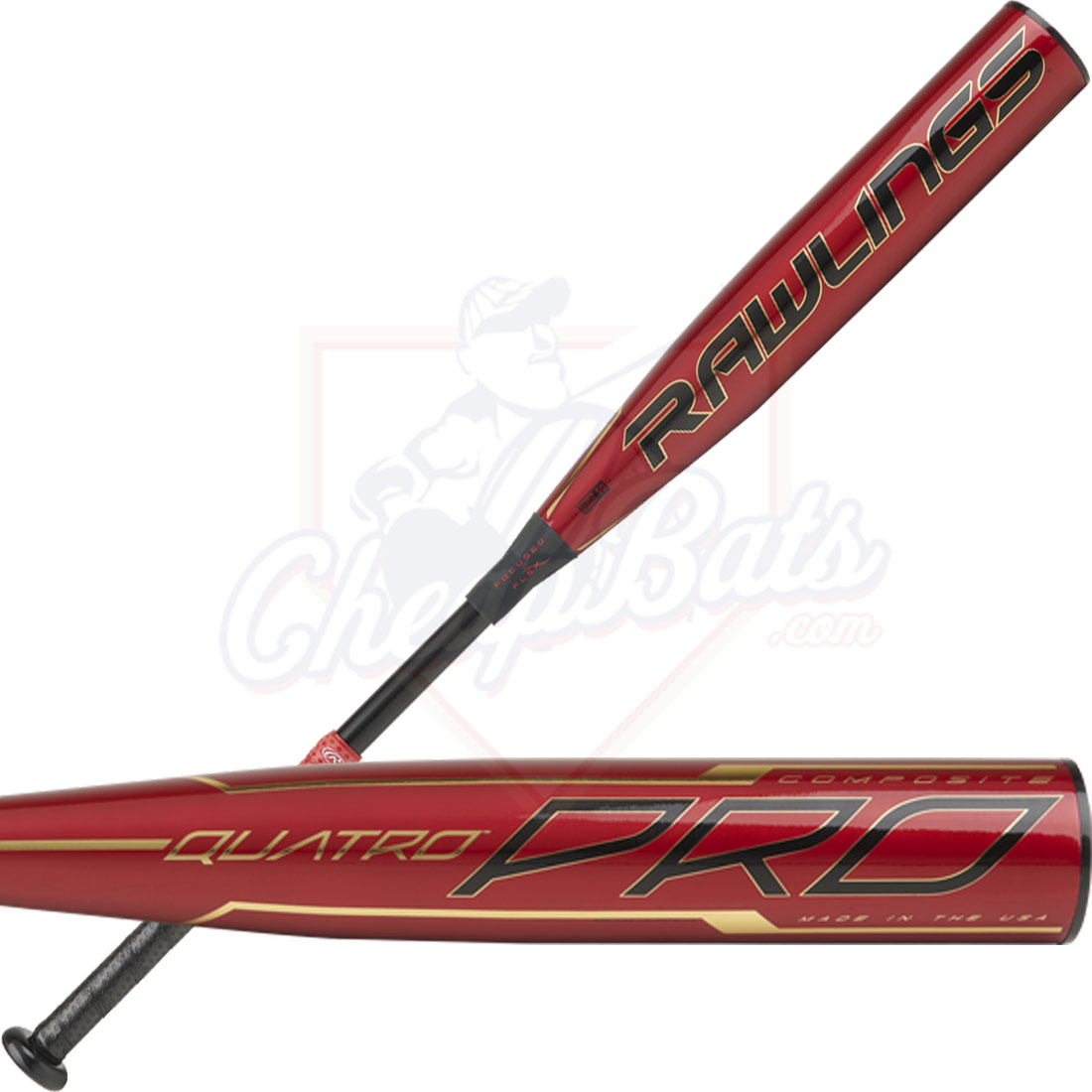 2020 Rawlings Quatro Pro BBCOR Baseball Bat -3oz BBZQ3