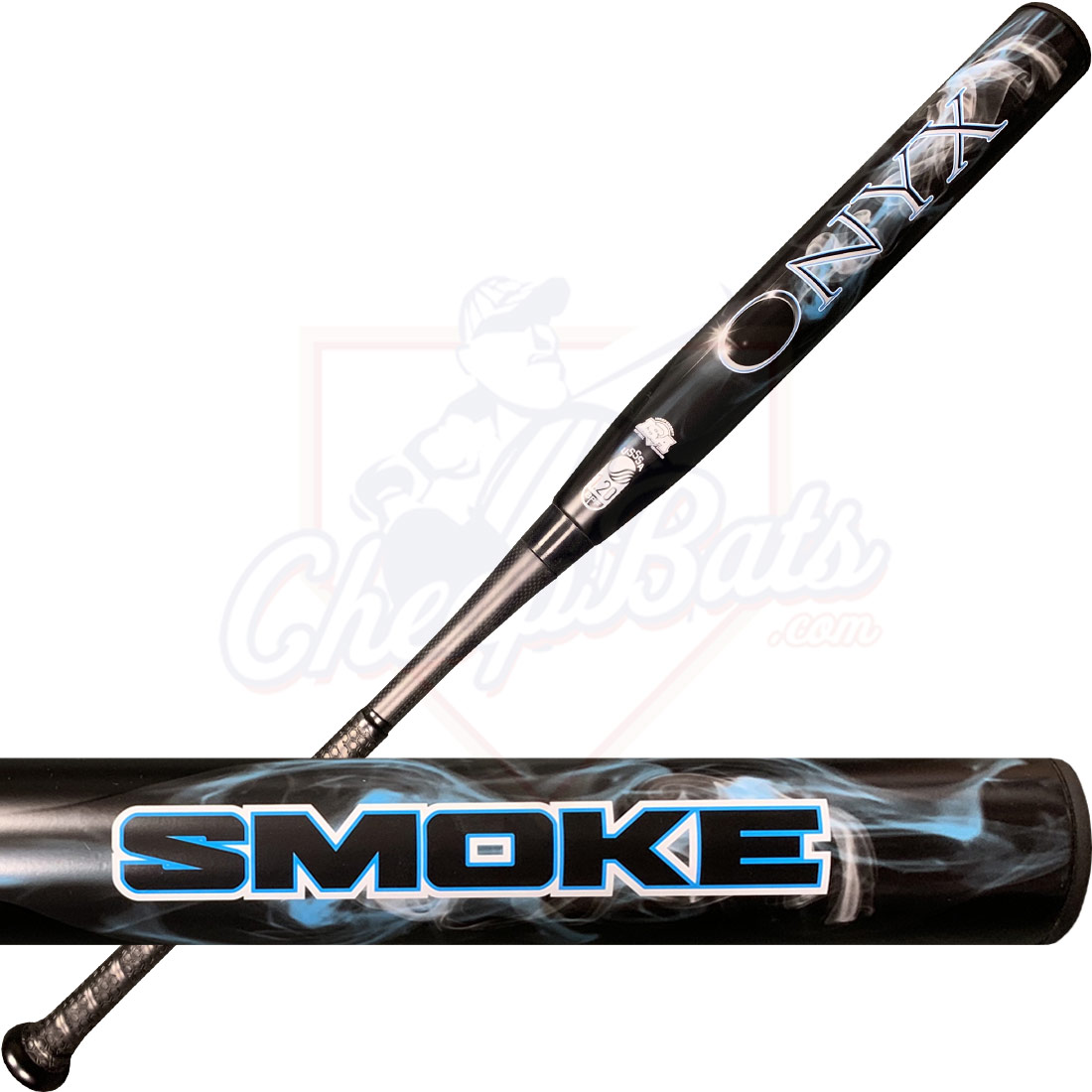 2020 Onyx Black Smoke Modulus Slowpitch Softball Bat End Loaded USSSA