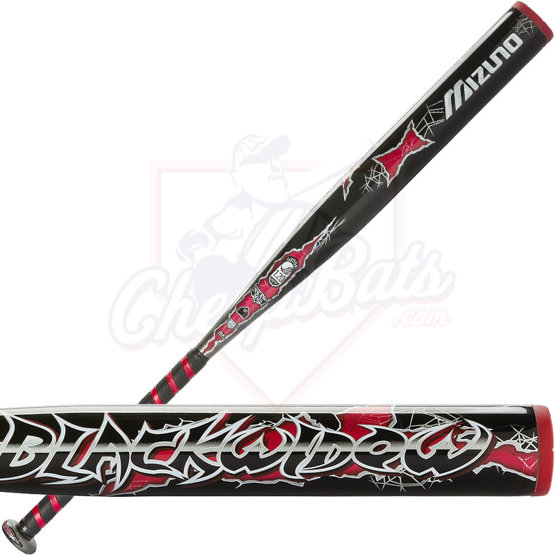 2016 Mizuno BLACK WIDOW Fastpitch Softball Bat -10oz 340366